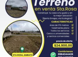 Barrio EMAPA, via Ecologica, Santa Rosa, Ambato